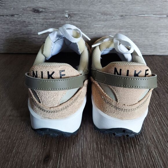 NIKE Waffle Debut Men's Shoes Size 9.5 - Light Stone Olive - Picture 5 of 9